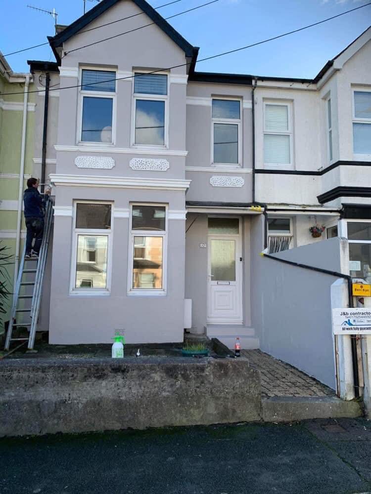 Completed roof replacement project in Launceston