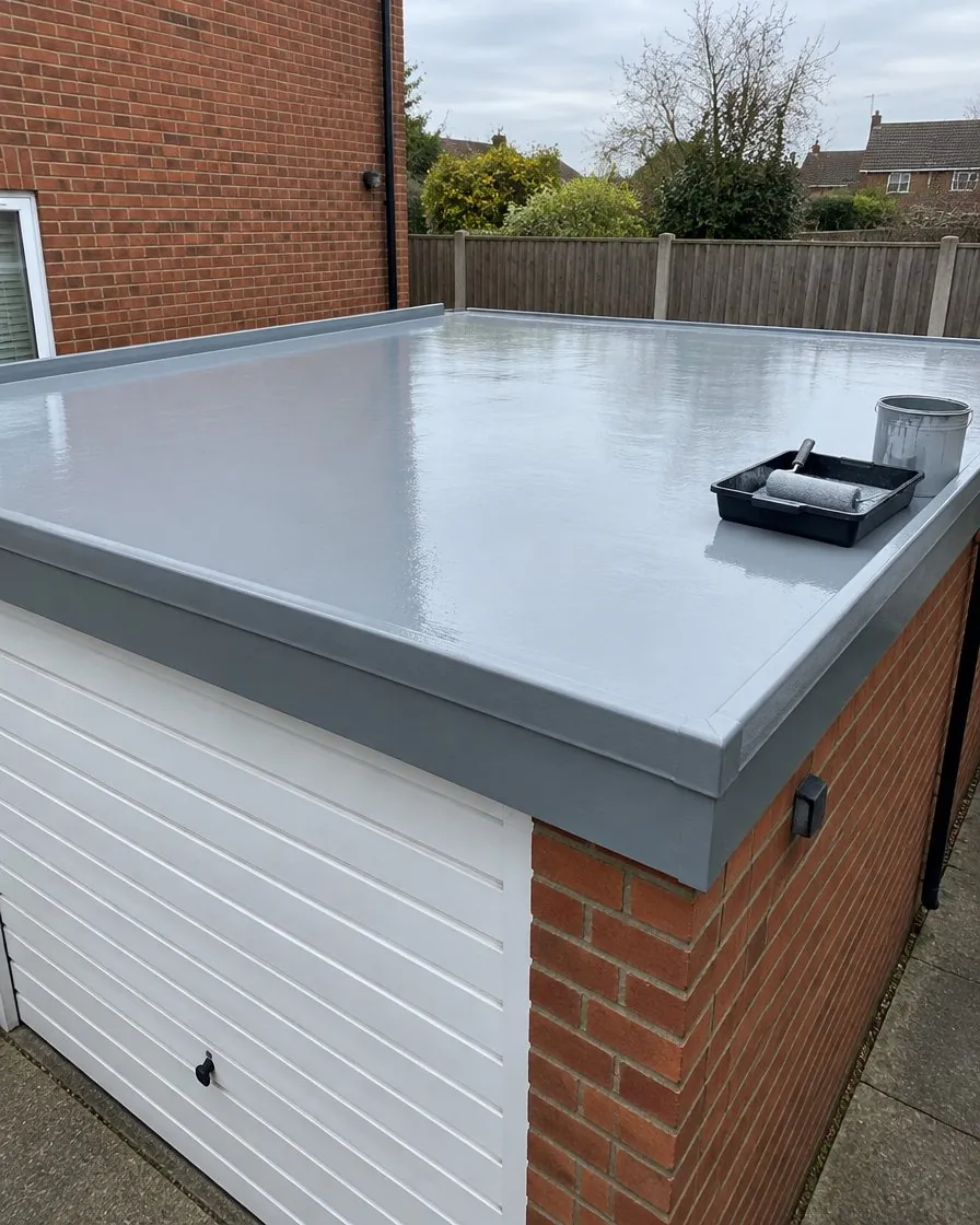 Garage roof replacement in Launceston